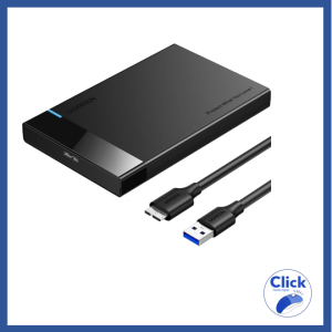 Caja para disco duro externo con cable