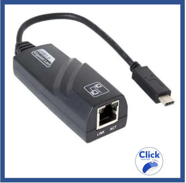 Adaptador Ethernet -USB 3.0 Tipo C