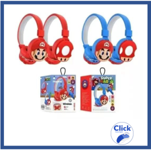 Audífonos Mario Bros